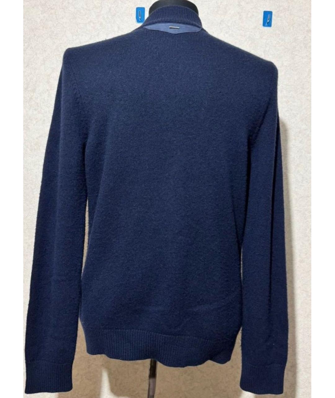 ZILLI Синий кашемировый джемпер / свитер, фото 2