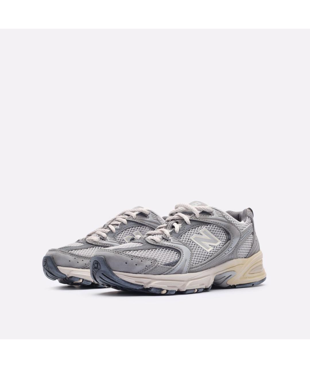 NEW BALANCE Серые текстильные кроссовки, фото 2