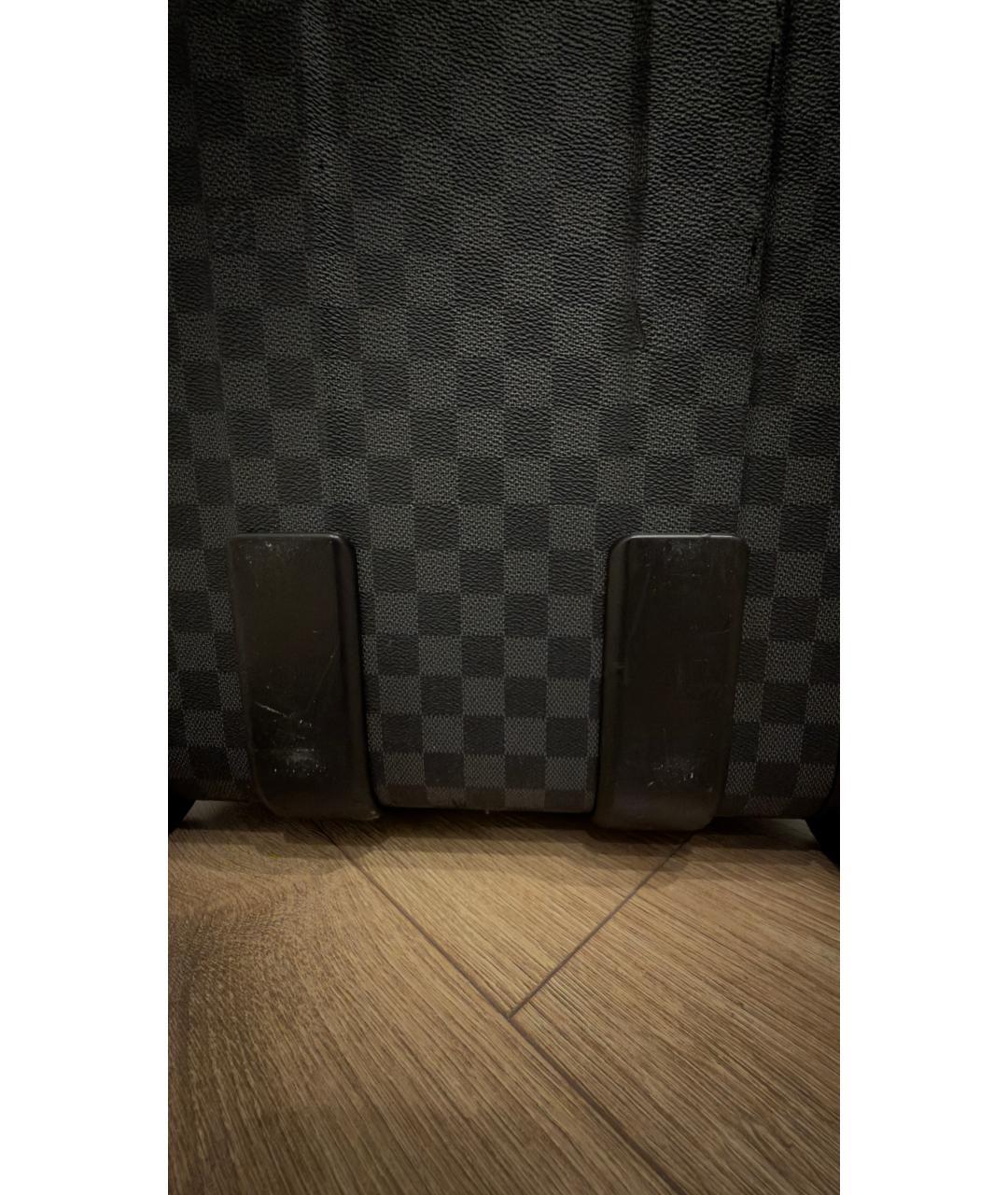 LOUIS VUITTON Черный чемодан, фото 9