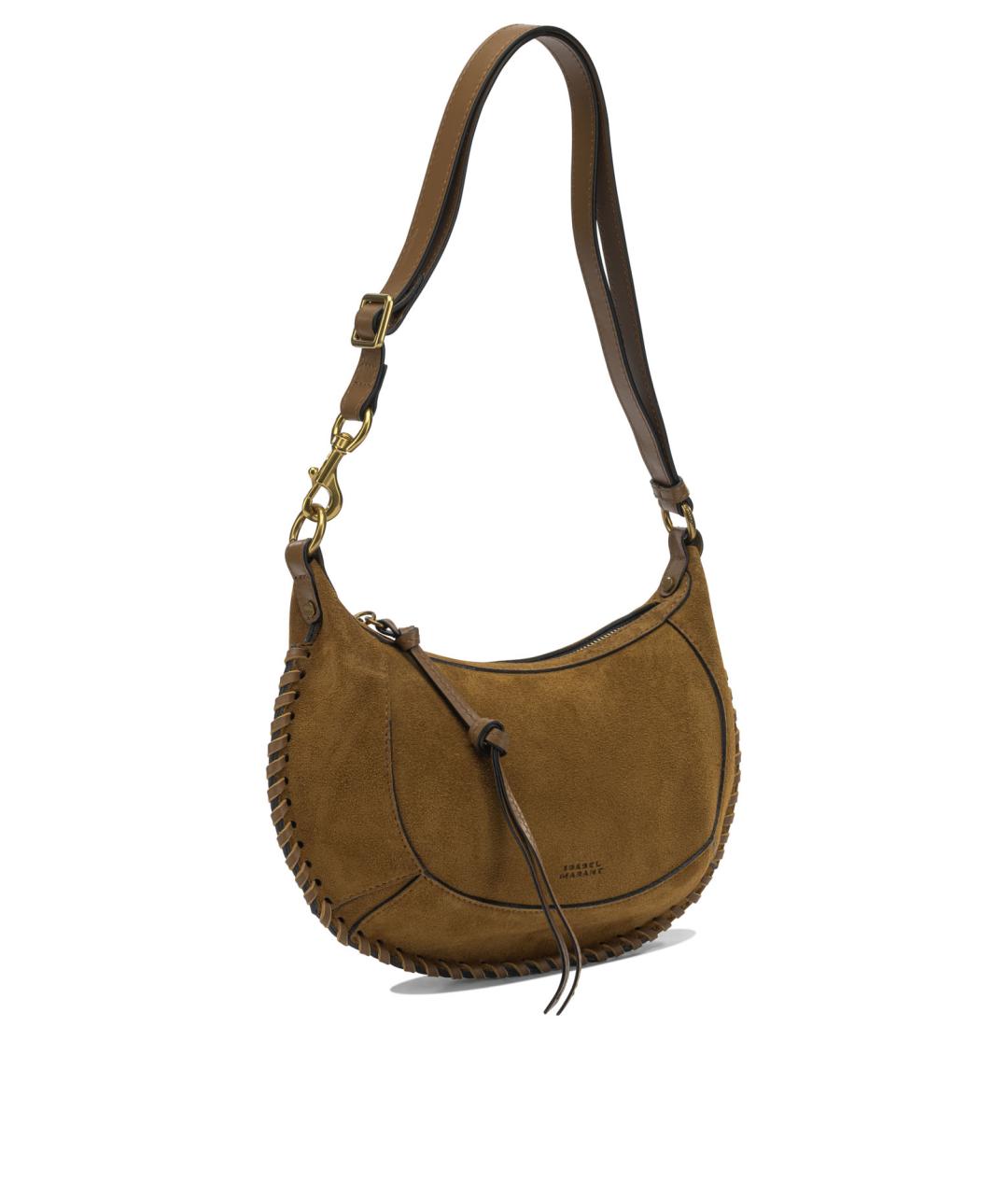 ISABEL MARANT Коричневая замшевая сумка через плечо, фото 2