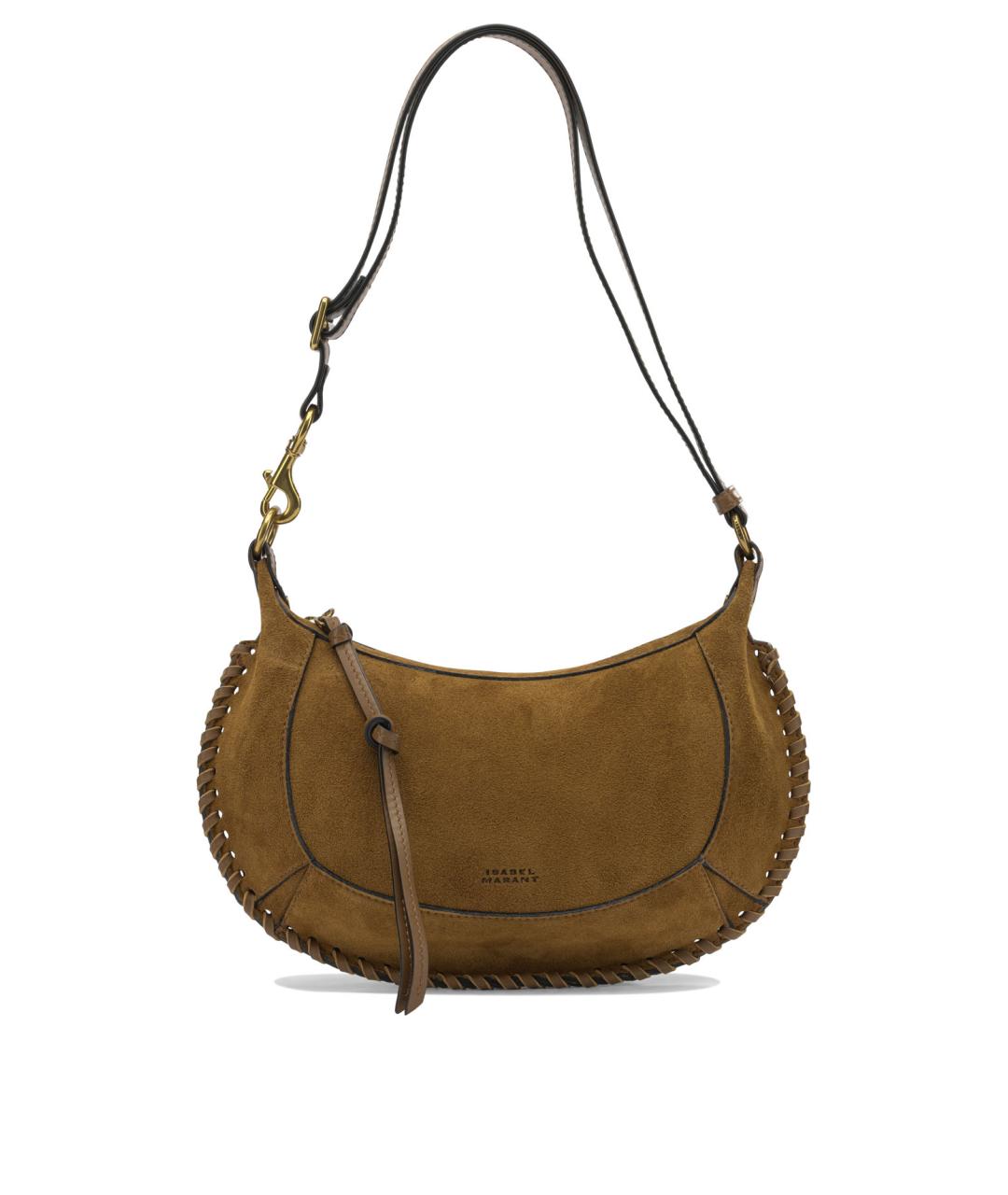 ISABEL MARANT Коричневая замшевая сумка через плечо, фото 1