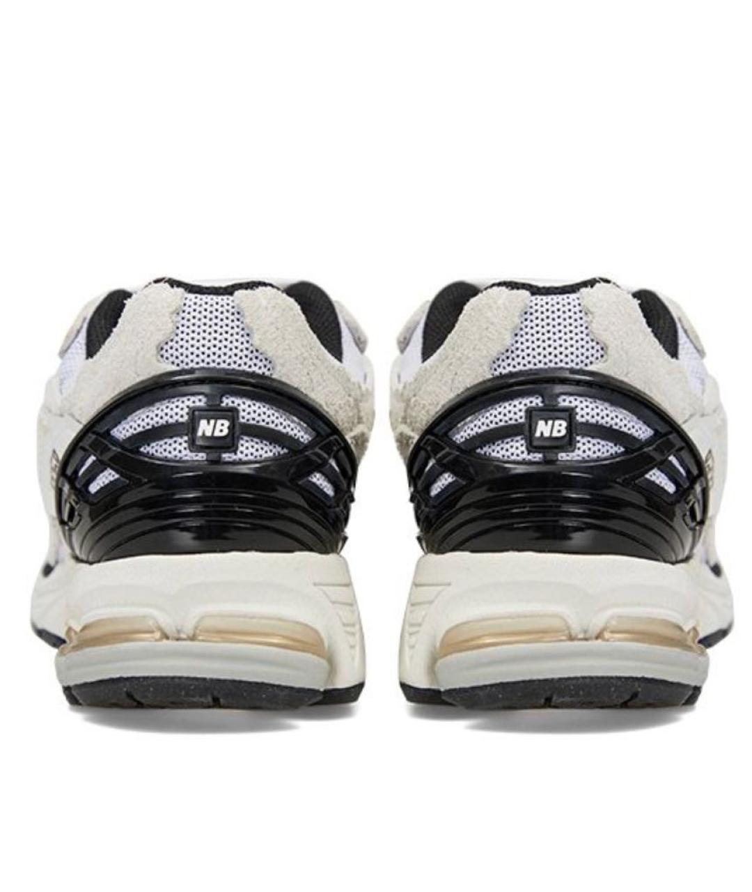 NEW BALANCE Белые замшевые низкие кроссовки / кеды, фото 4