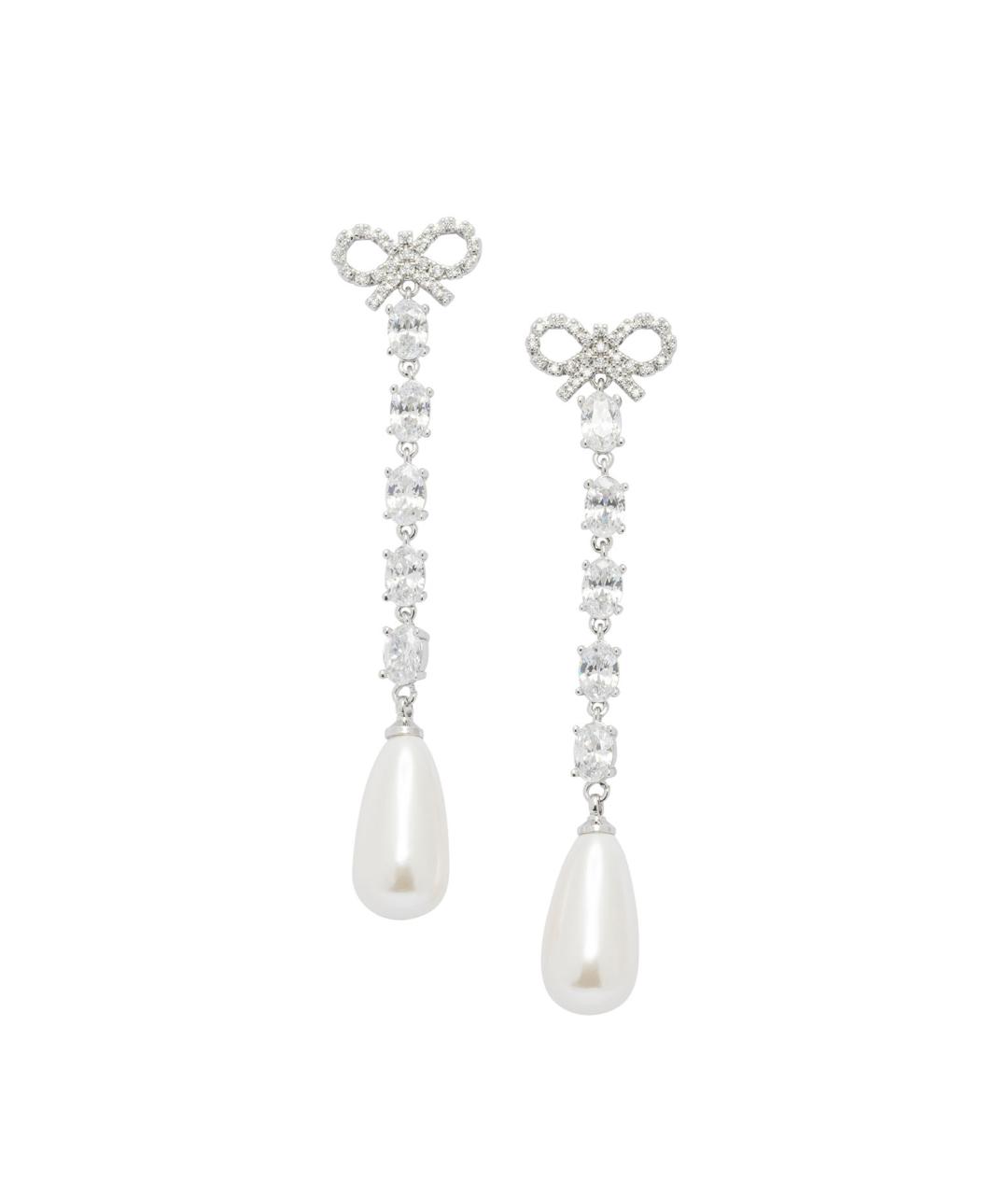 SELF-PORTRAIT Серебряные металлические серьги, фото 1