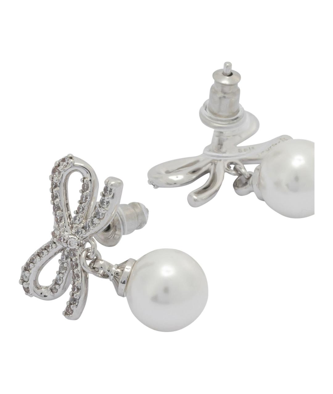 SELF-PORTRAIT Серебряные металлические серьги, фото 2