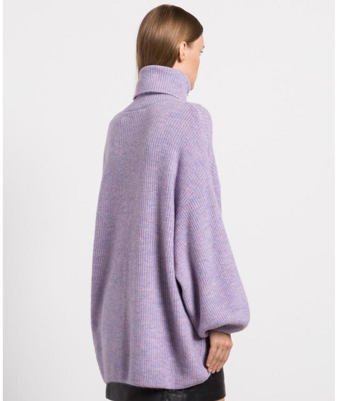 VERSACE JEANS COUTURE Фиолетовый джемпер / свитер, фото 5