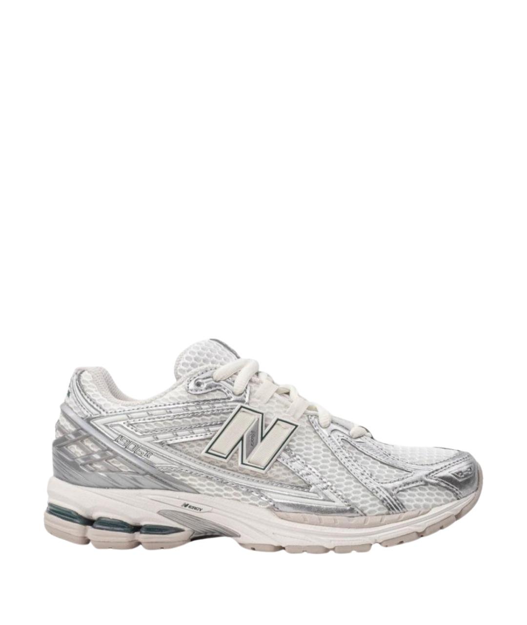 NEW BALANCE Белые текстильные низкие кроссовки / кеды, фото 1