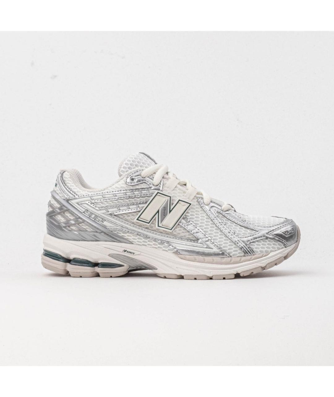 NEW BALANCE Белые текстильные низкие кроссовки / кеды, фото 5