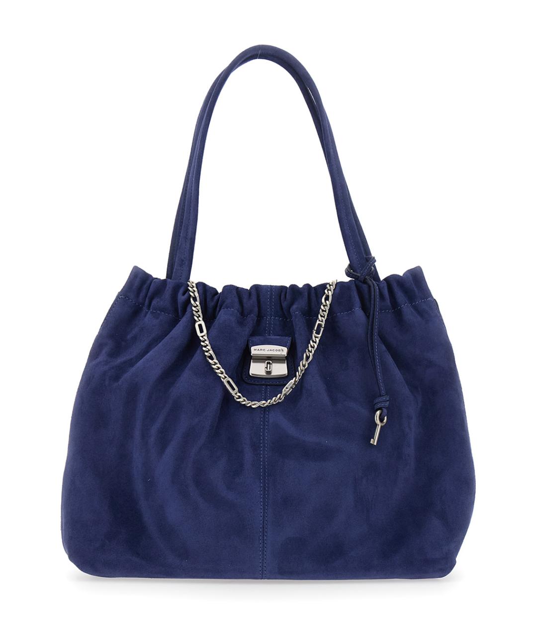 MARC JACOBS Синяя замшевая сумка тоут, фото 1