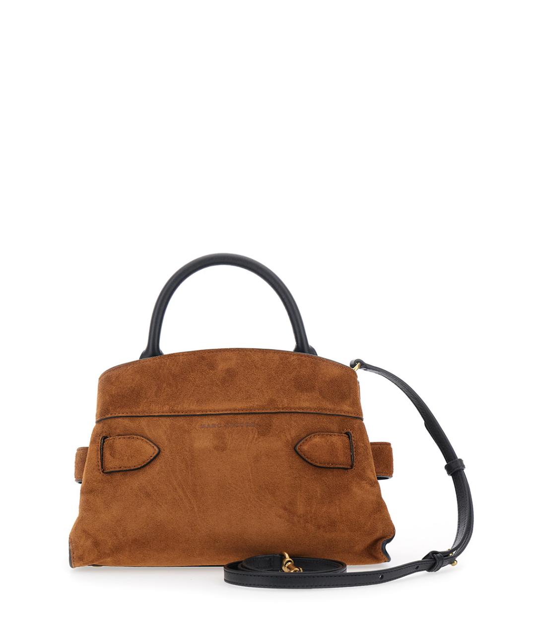 MARC JACOBS Коричневая замшевая сумка тоут, фото 2