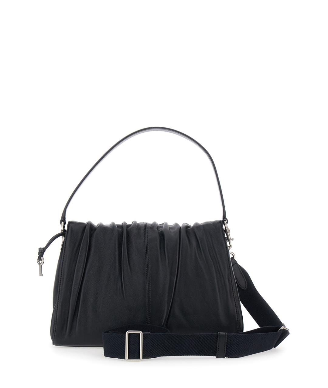 MARC JACOBS Черная кожаная сумка через плечо, фото 2