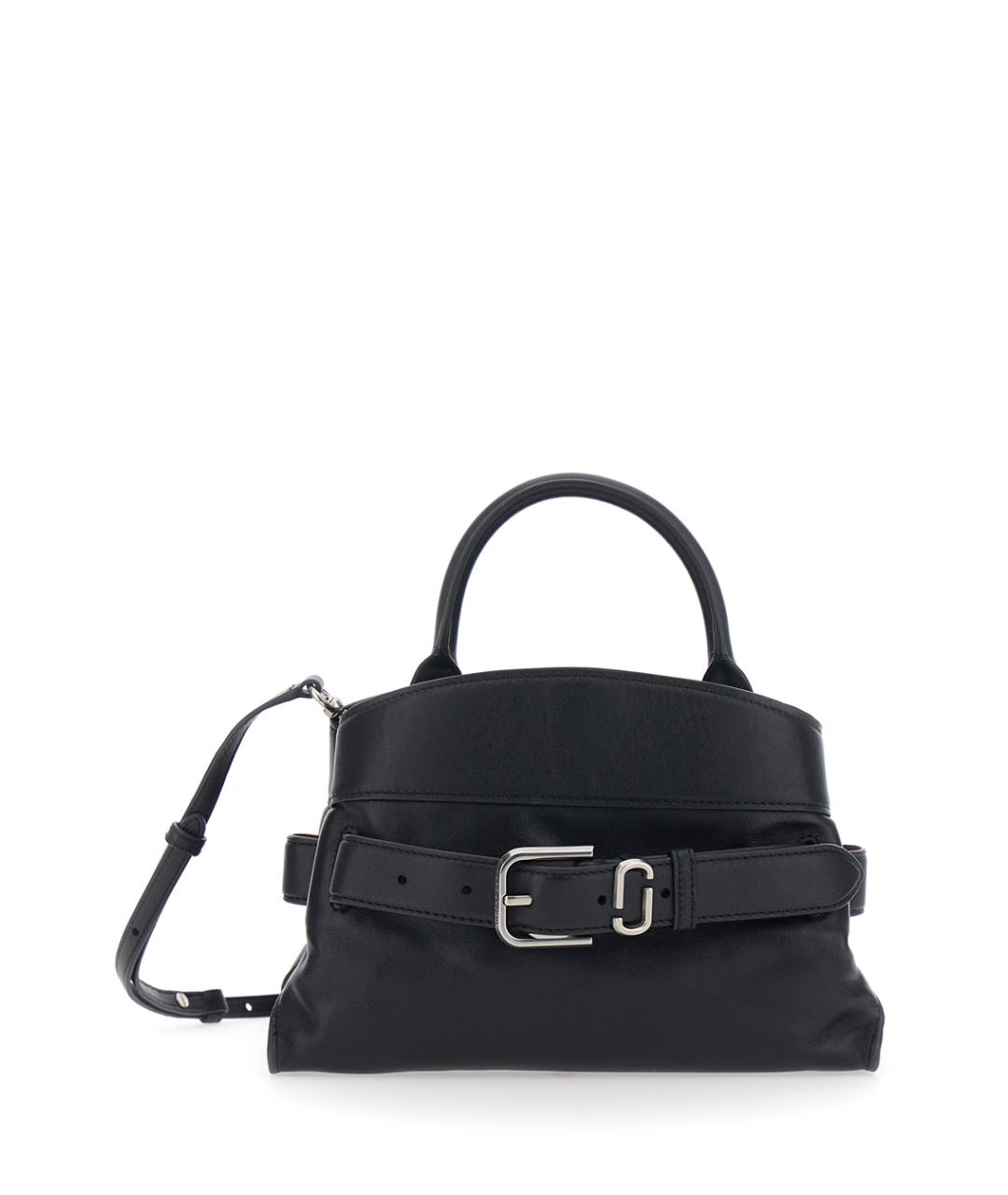 MARC JACOBS Черная кожаная сумка тоут, фото 1