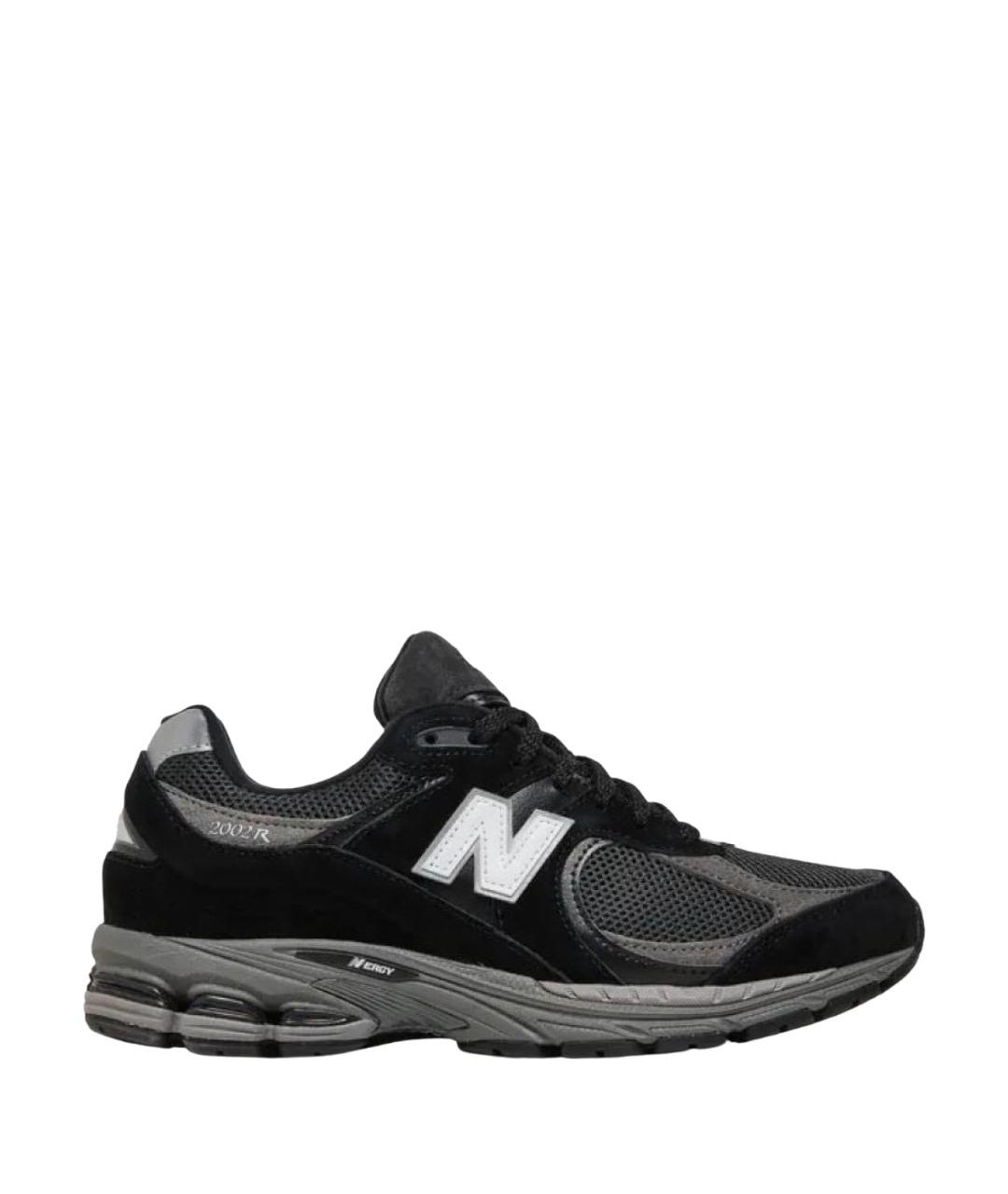NEW BALANCE Черные замшевые низкие кроссовки / кеды, фото 1