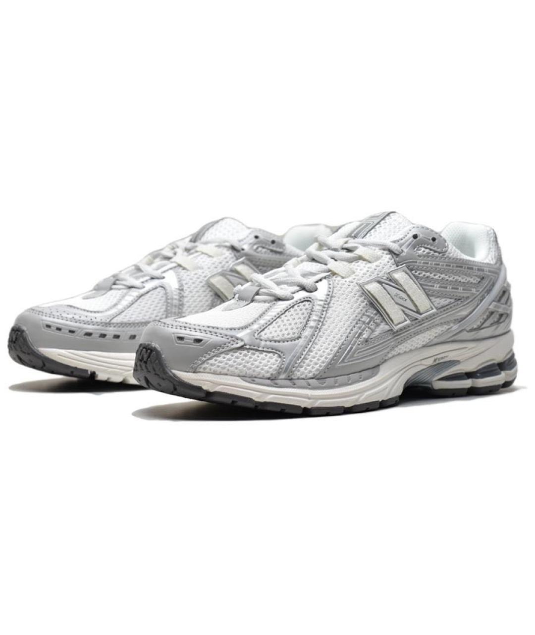 NEW BALANCE Белые текстильные низкие кроссовки / кеды, фото 2