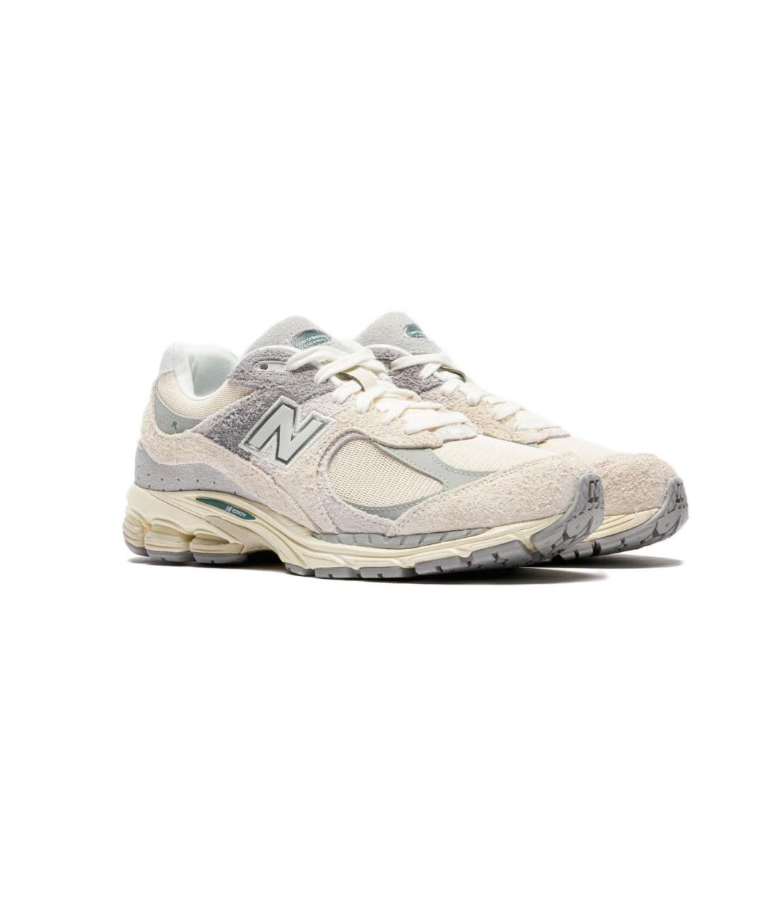 NEW BALANCE Серые замшевые низкие кроссовки / кеды, фото 2