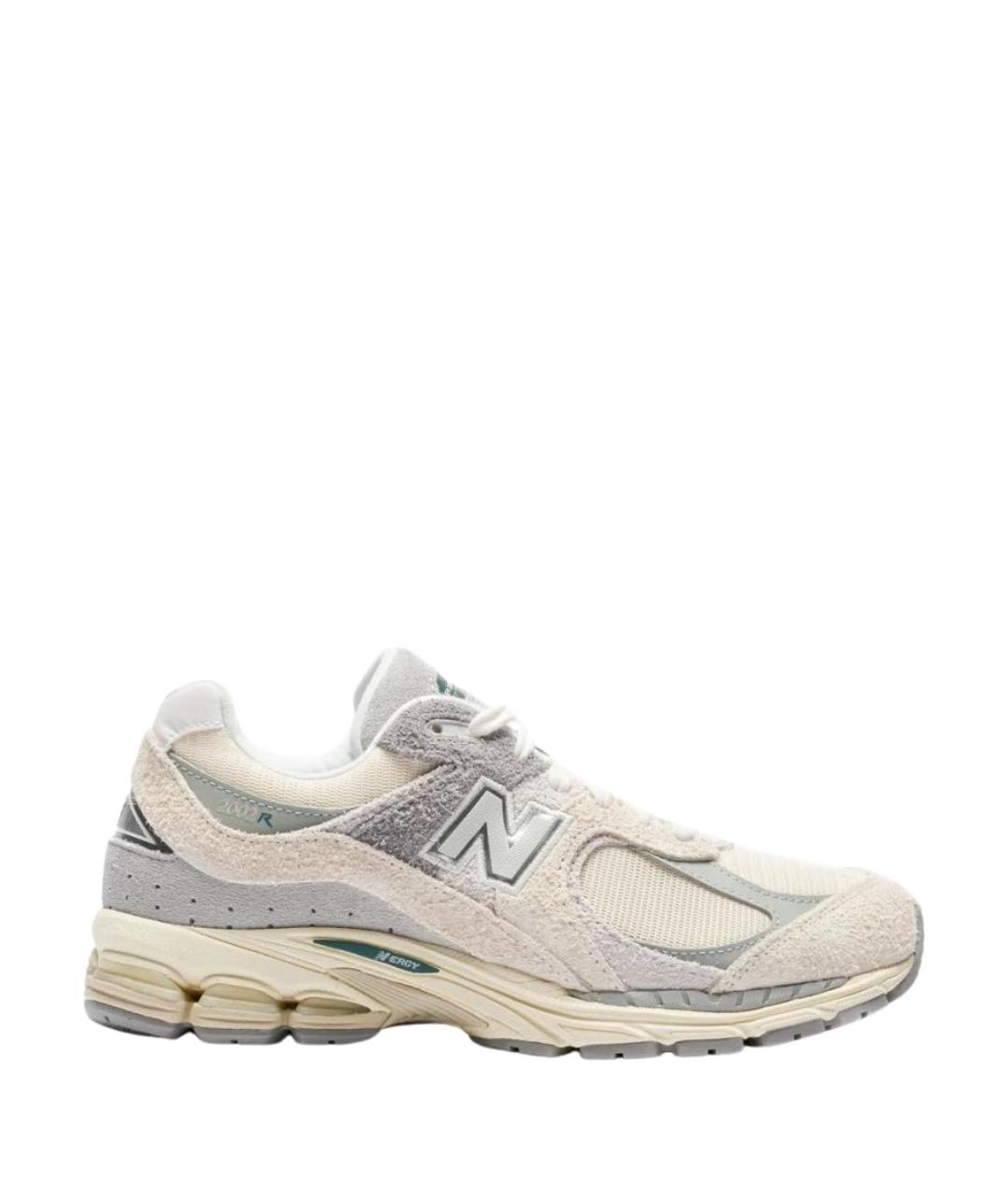 NEW BALANCE Серые замшевые низкие кроссовки / кеды, фото 1