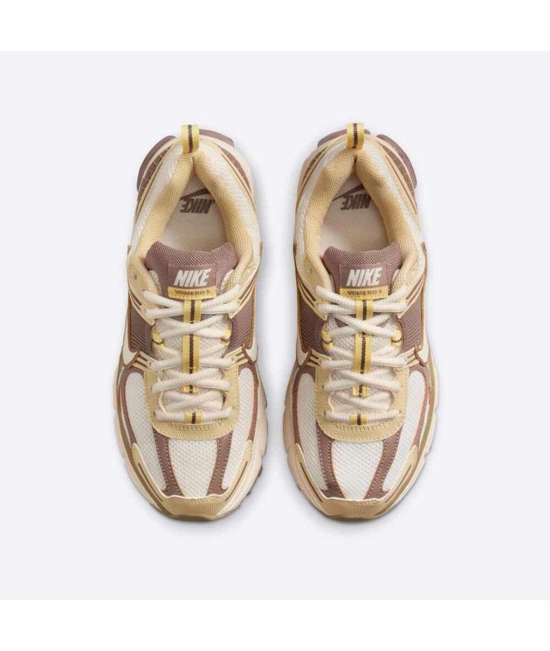 NIKE Коричневые текстильные кроссовки, фото 3