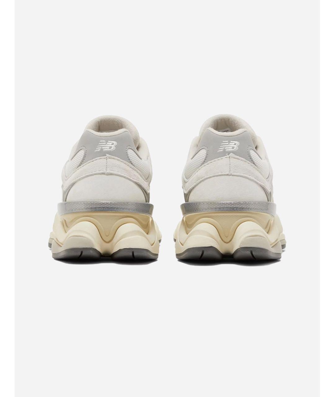 NEW BALANCE Белые замшевые низкие кроссовки / кеды, фото 3