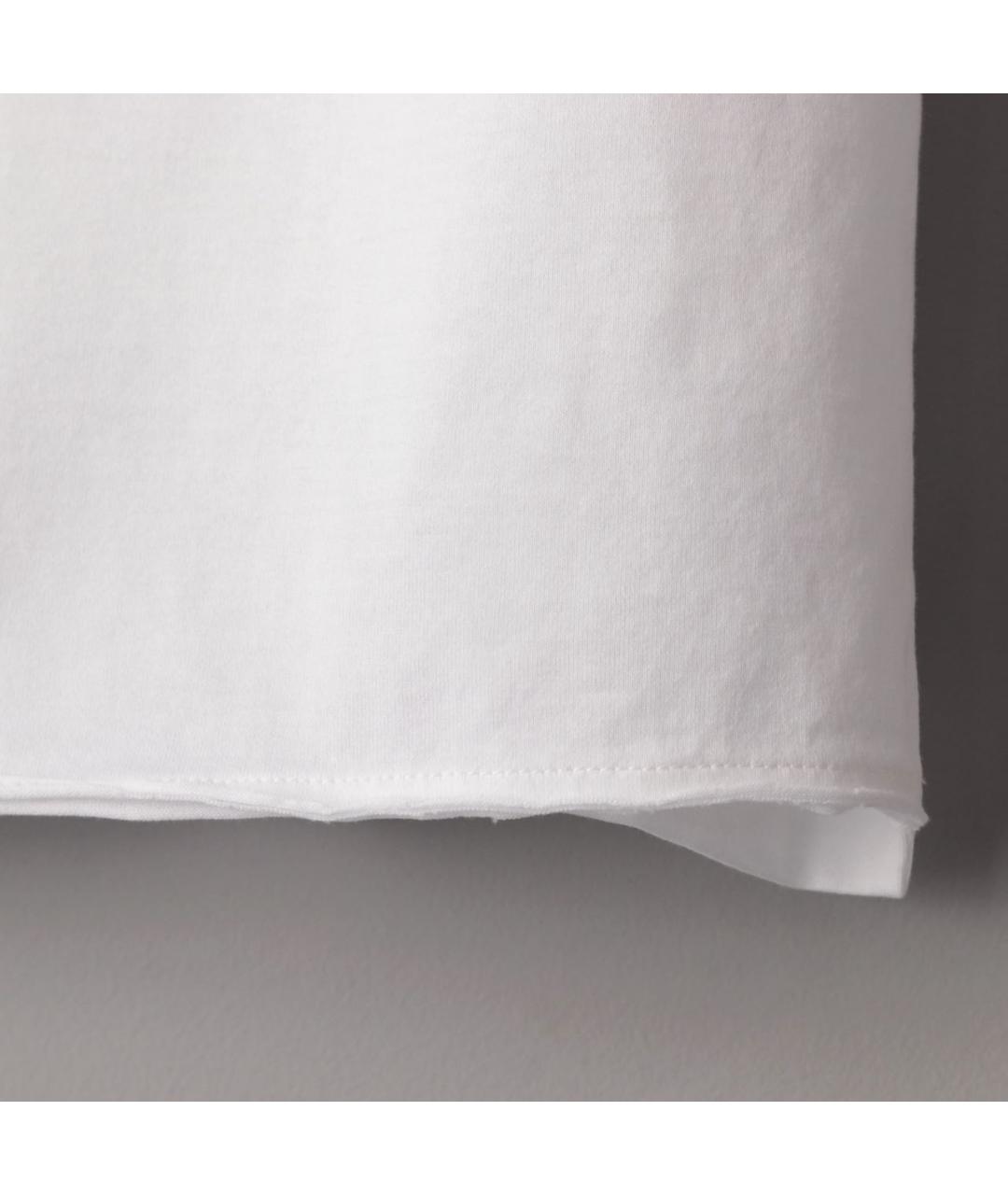 SAINT LAURENT Белая хлопковая футболка, фото 7