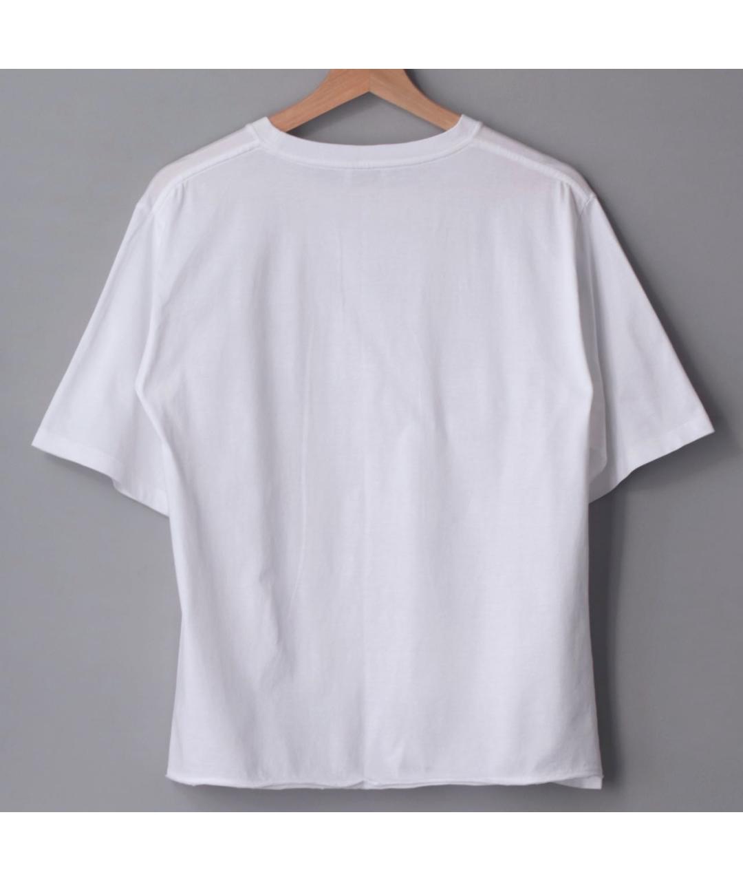 SAINT LAURENT Белая хлопковая футболка, фото 3