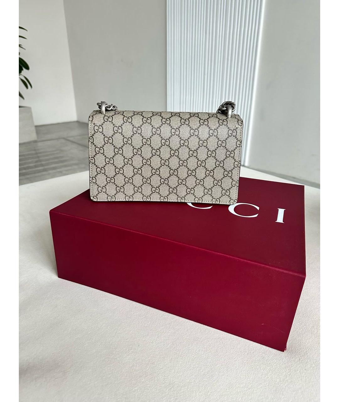 GUCCI Бежевая сумка через плечо, фото 3