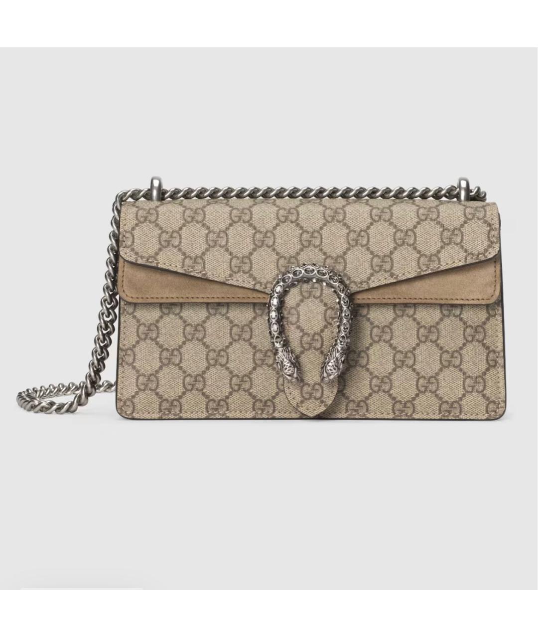 GUCCI Бежевая сумка через плечо, фото 9