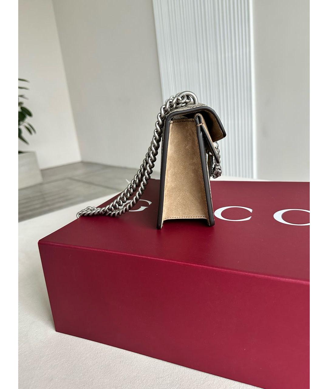 GUCCI Бежевая сумка через плечо, фото 7