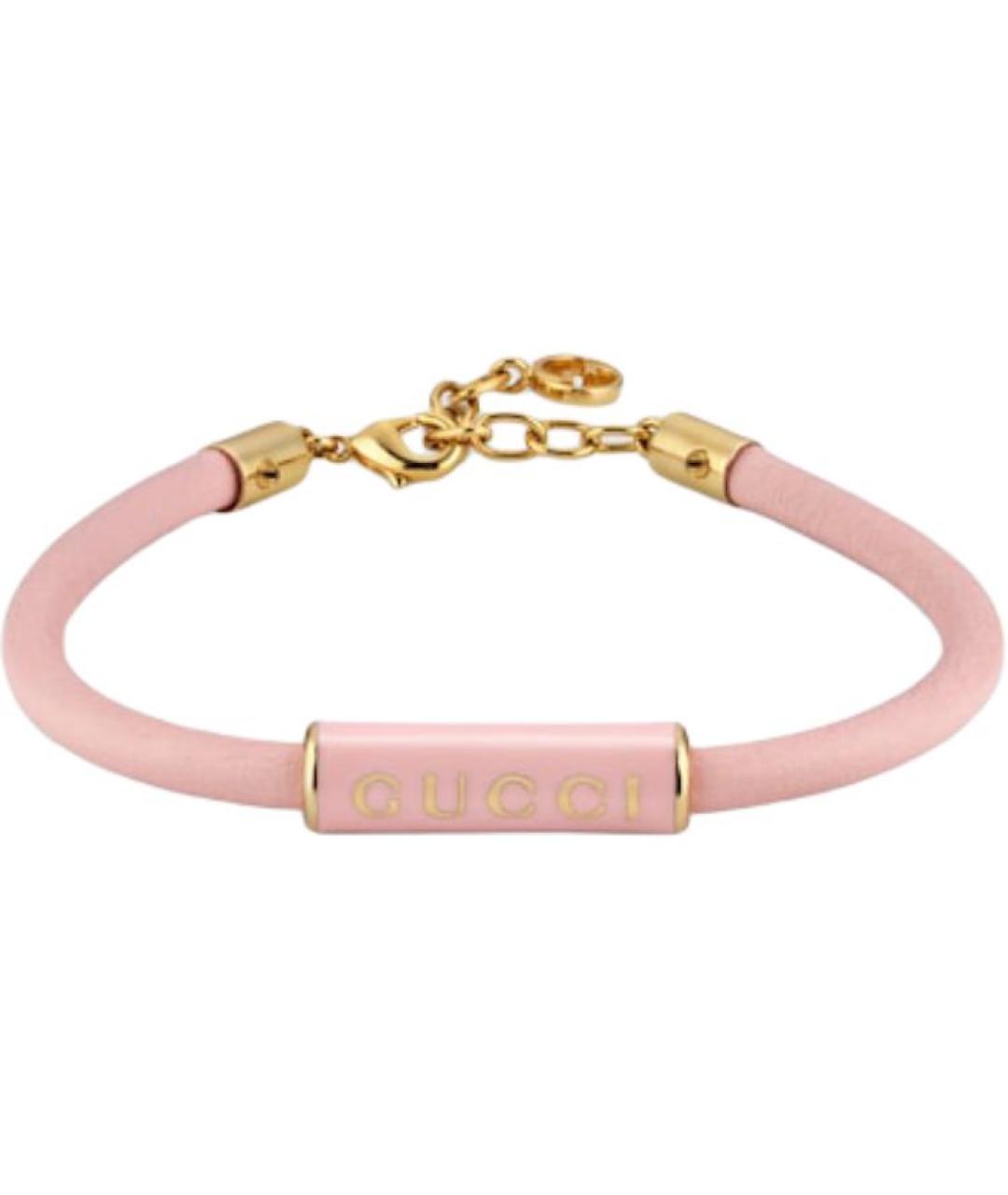 GUCCI Розовый браслет, фото 1