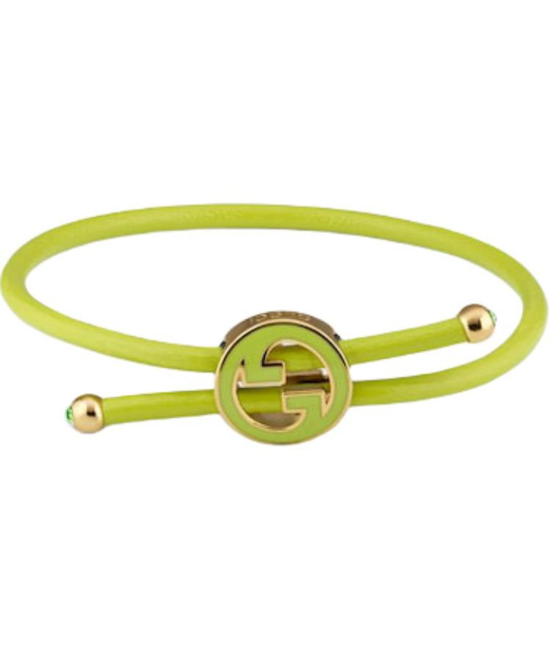 GUCCI Зеленый браслет, фото 1