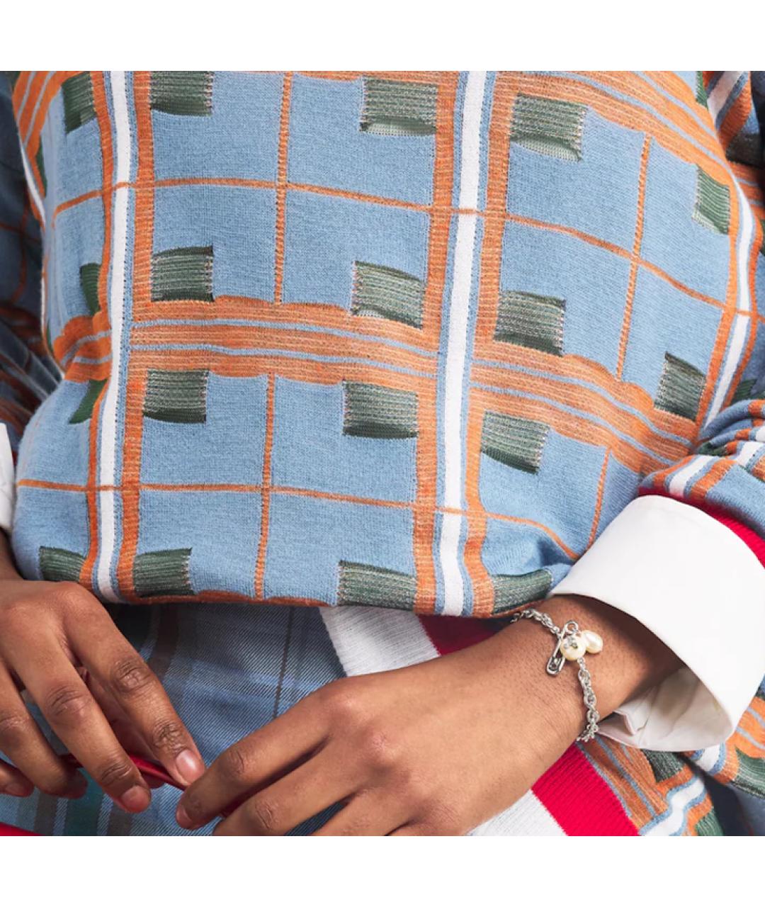 VIVIENNE WESTWOOD Серебрянный латунный браслет, фото 4