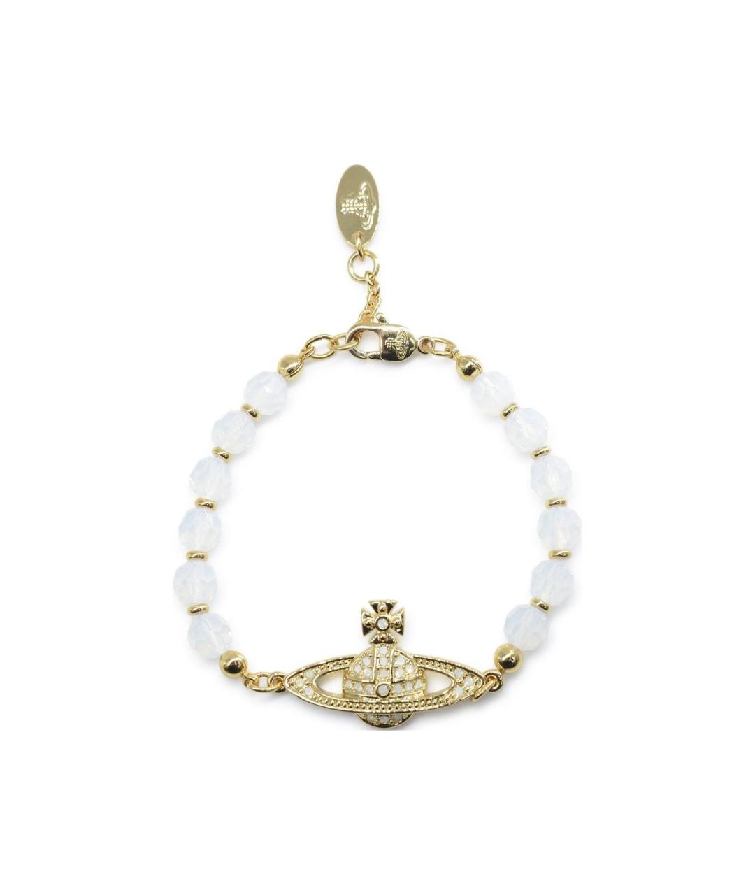 VIVIENNE WESTWOOD Золотой латунный браслет, фото 1