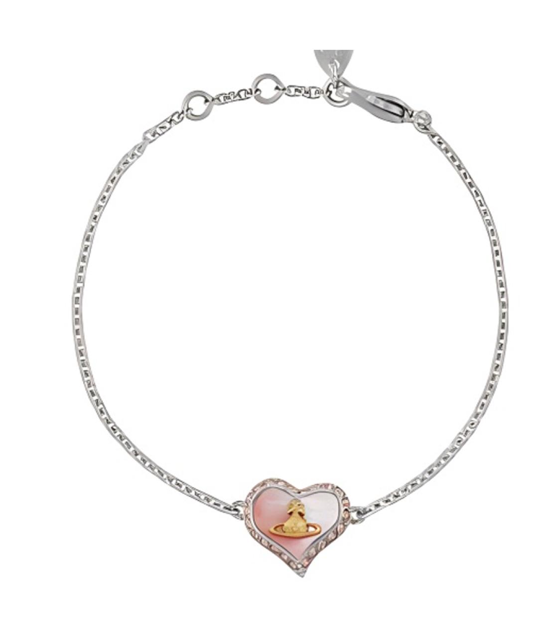 VIVIENNE WESTWOOD Серебрянный латунный браслет, фото 3