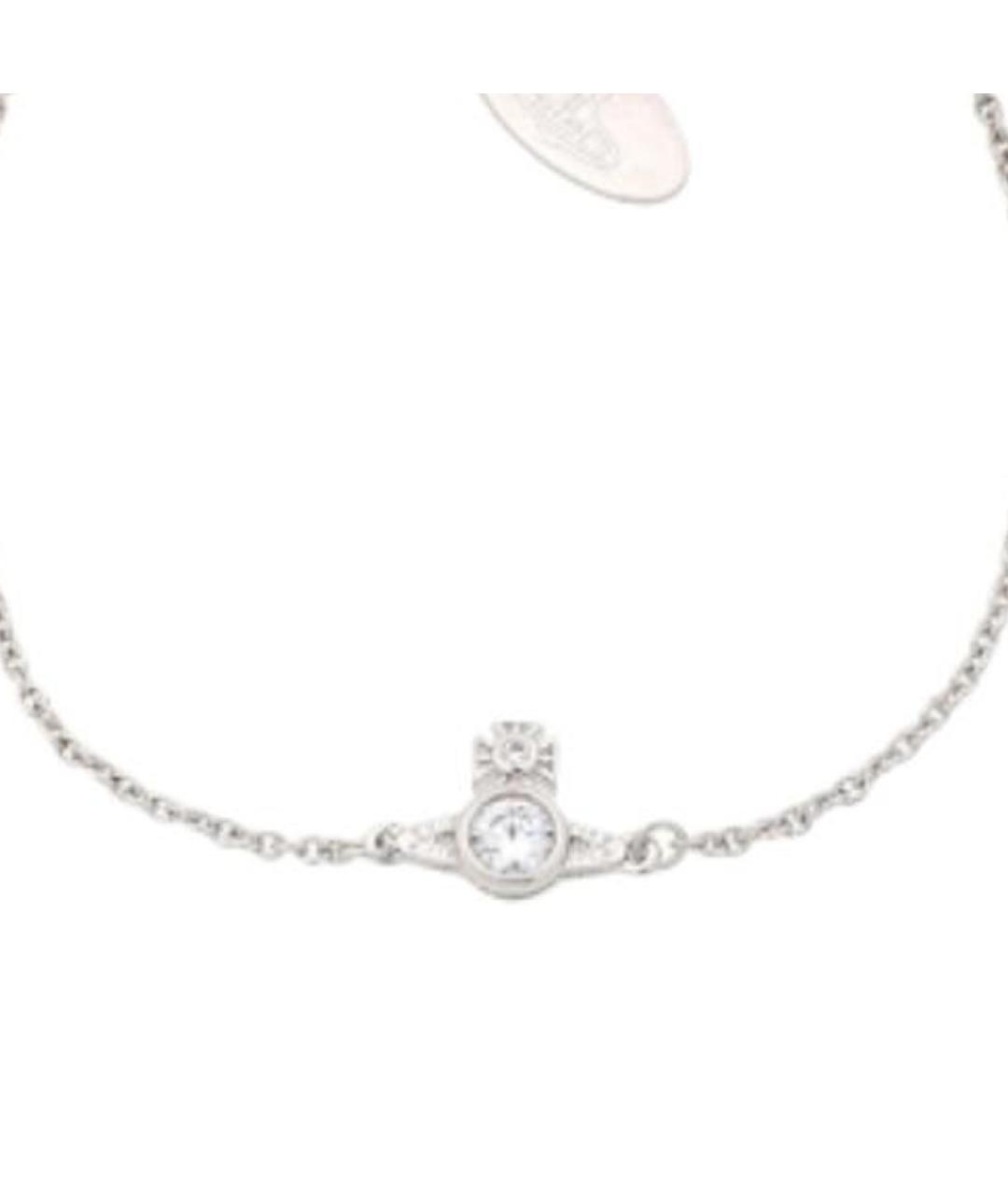 VIVIENNE WESTWOOD Серебрянный латунный браслет, фото 3