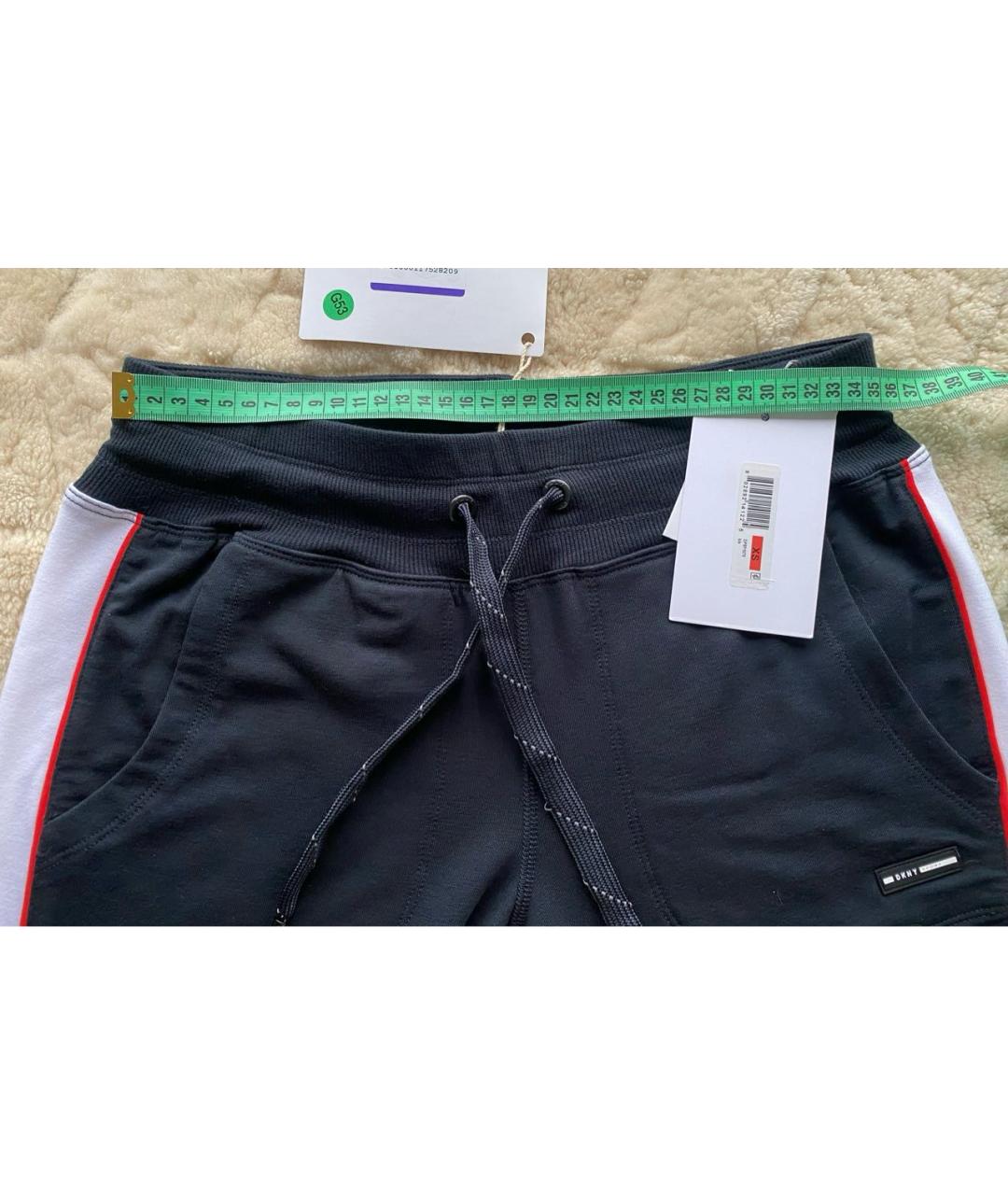 DKNY Черные полиэстеровые спортивные брюки и шорты, фото 7