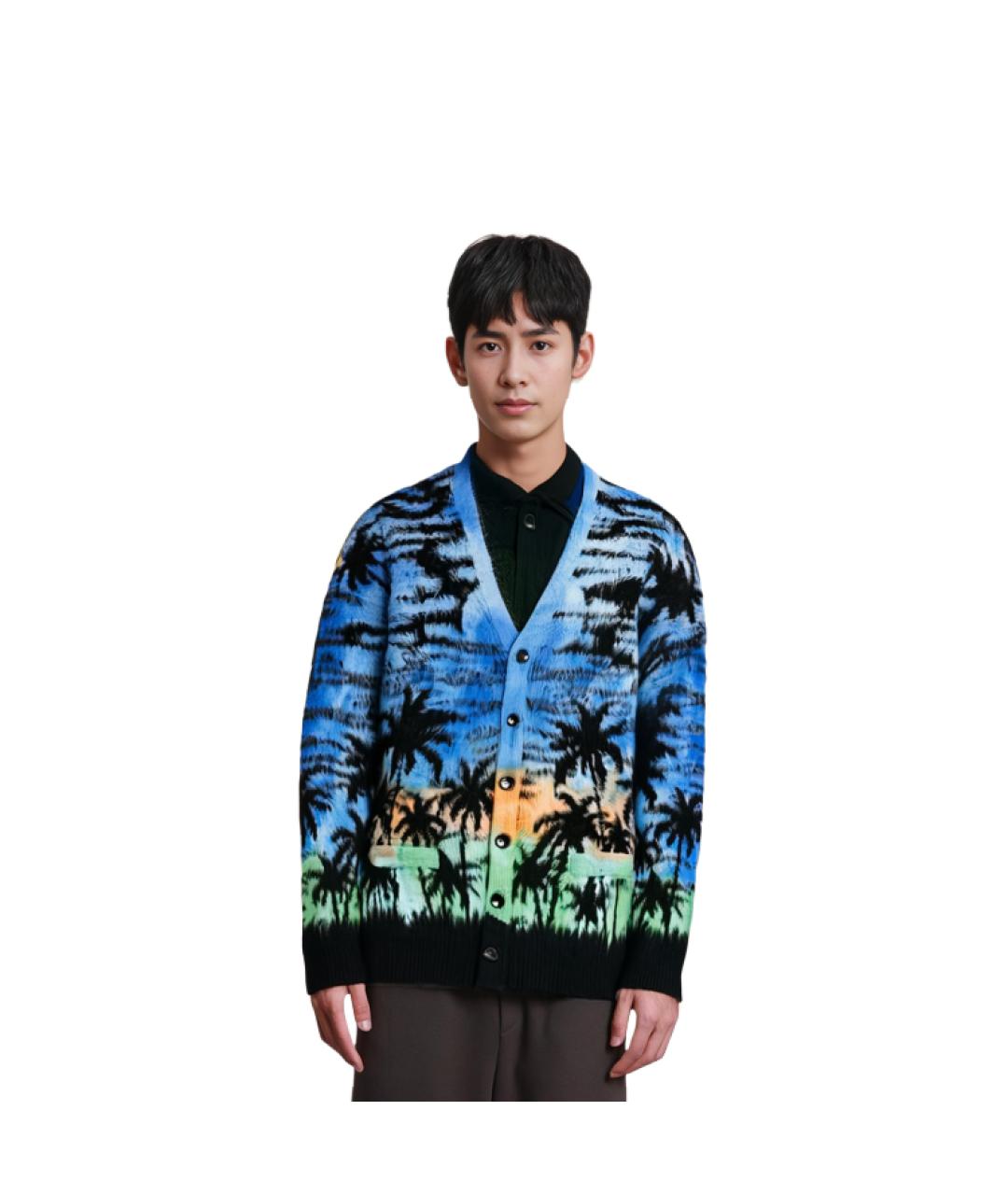 CELINE Мульти хлопковый кардиган, фото 3