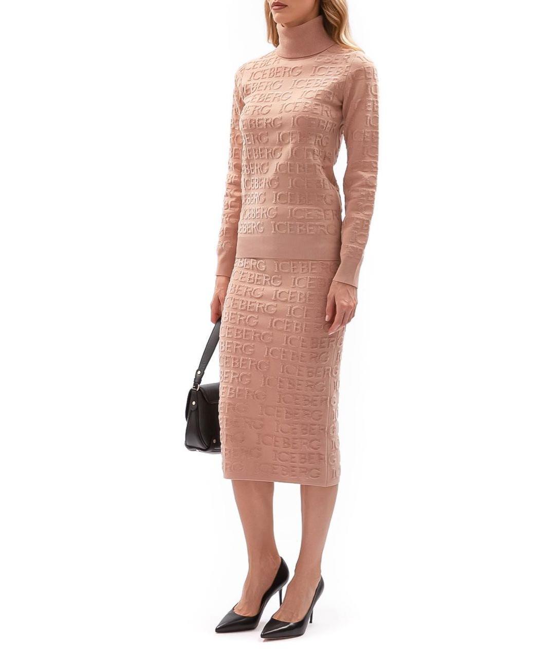ICEBERG Бежевый костюм с юбками, фото 7