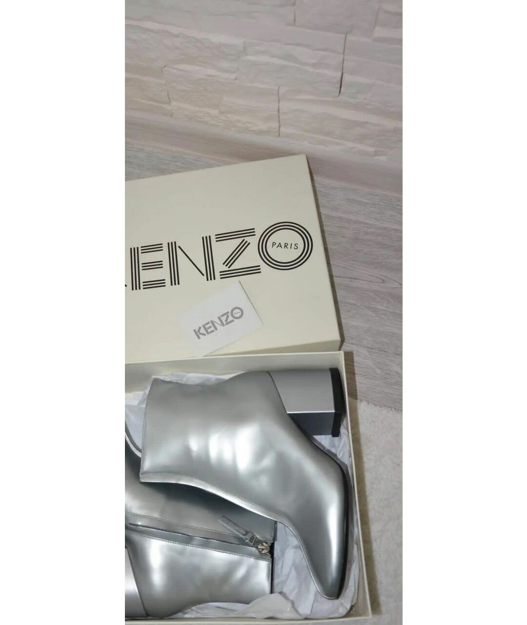 KENZO Кожаные ботильоны, фото 6