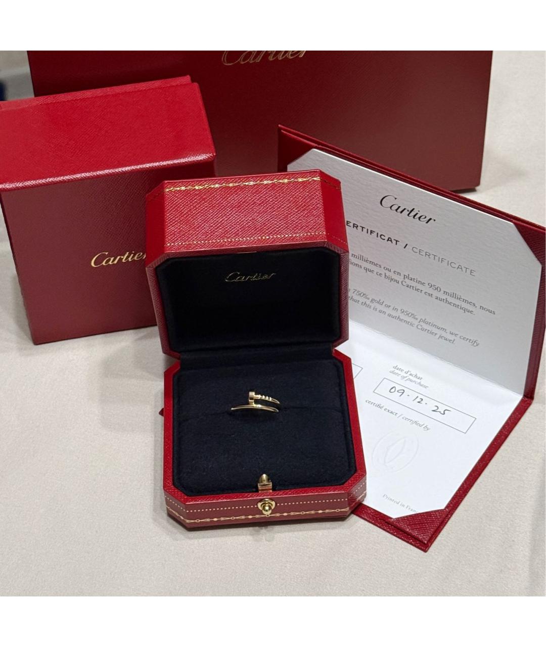 CARTIER Золотое кольцо из розового золота, фото 2