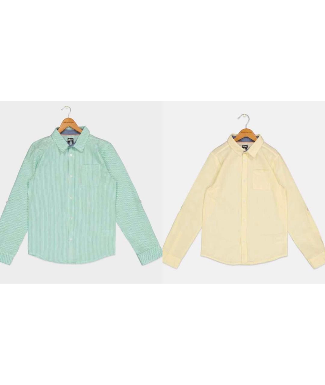 DKNY Хлопковая детская рубашка, фото 6