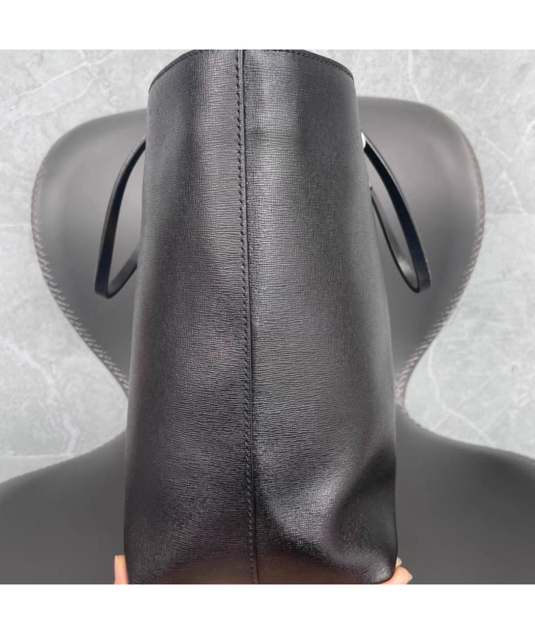 FENDI Черная кожаная сумка через плечо, фото 4