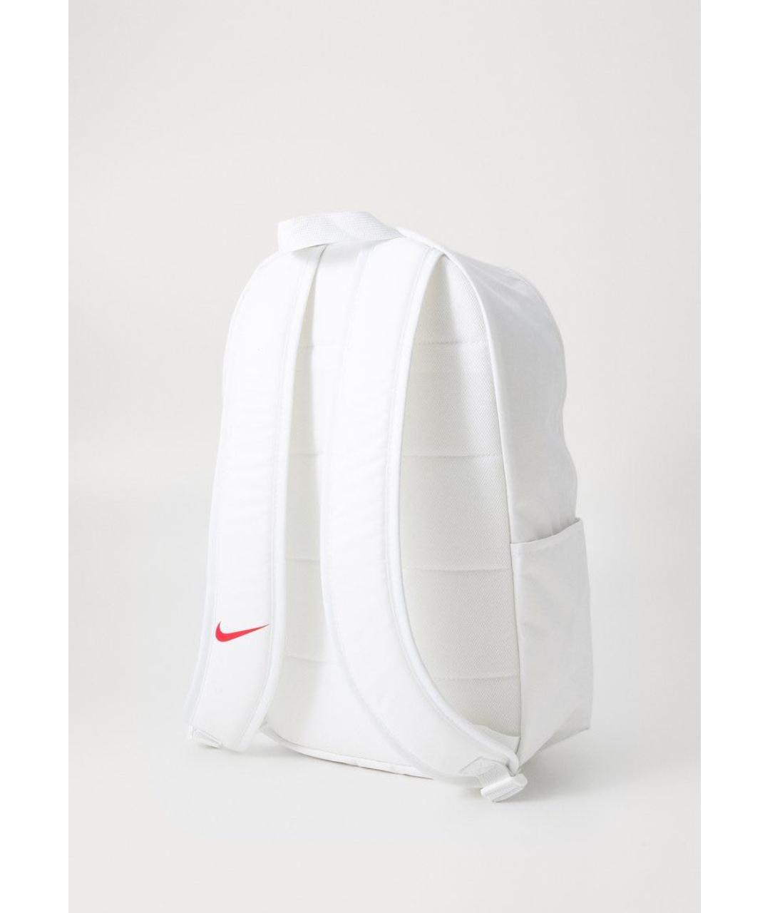 NIKE Белый синтетический рюкзак, фото 3
