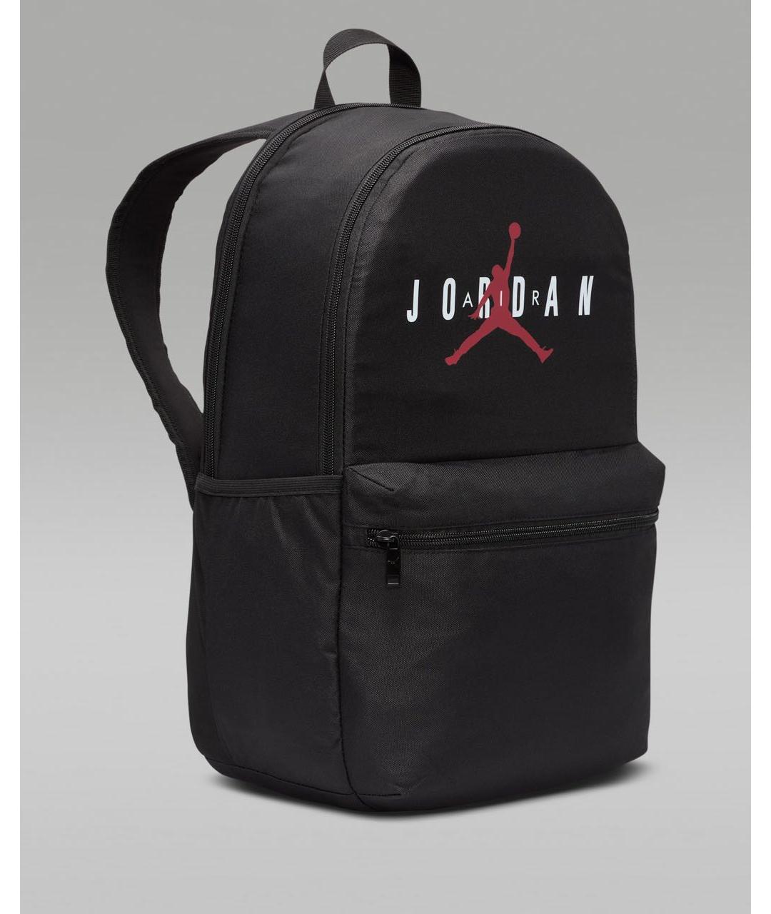 JORDAN Черный синтетический рюкзак, фото 2