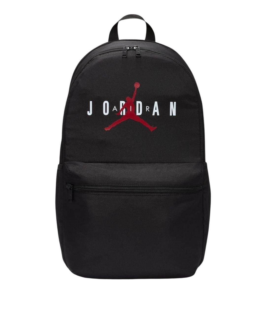 JORDAN Черный синтетический рюкзак, фото 1