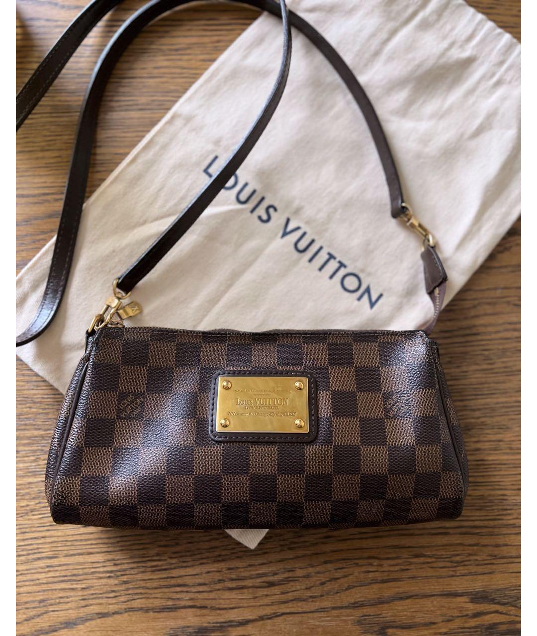 LOUIS VUITTON Коричневая сумка через плечо, фото 3
