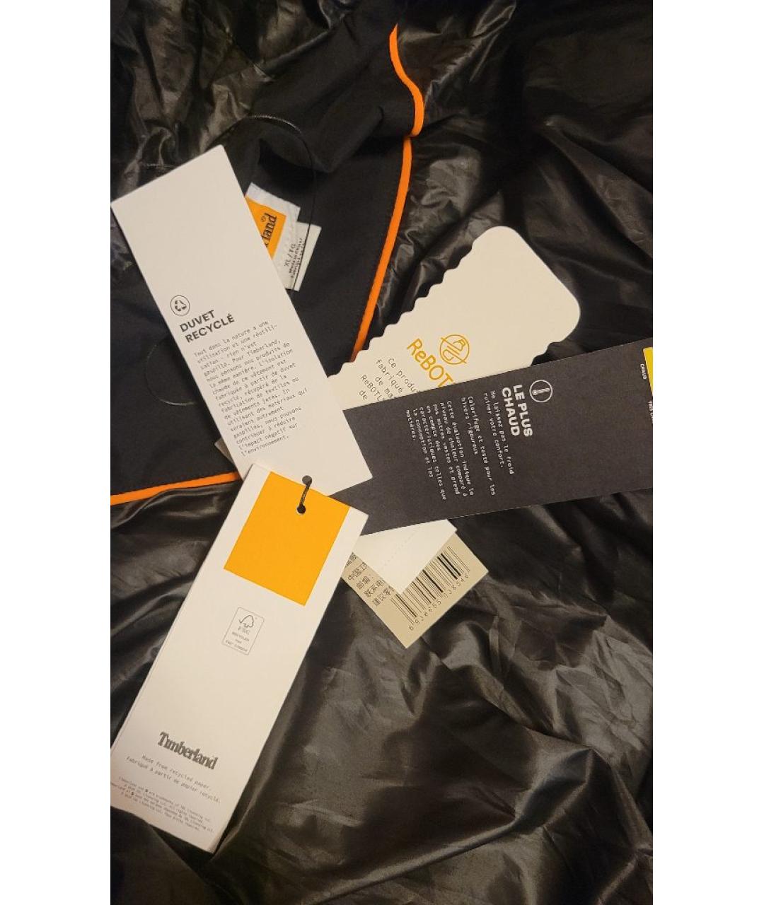TIMBERLAND Черный полиэстеровый пуховик, фото 9