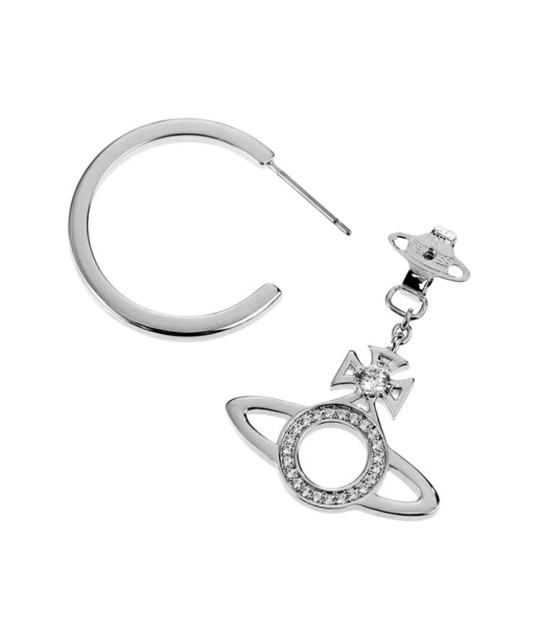 VIVIENNE WESTWOOD Серебряные латунные серьги, фото 4