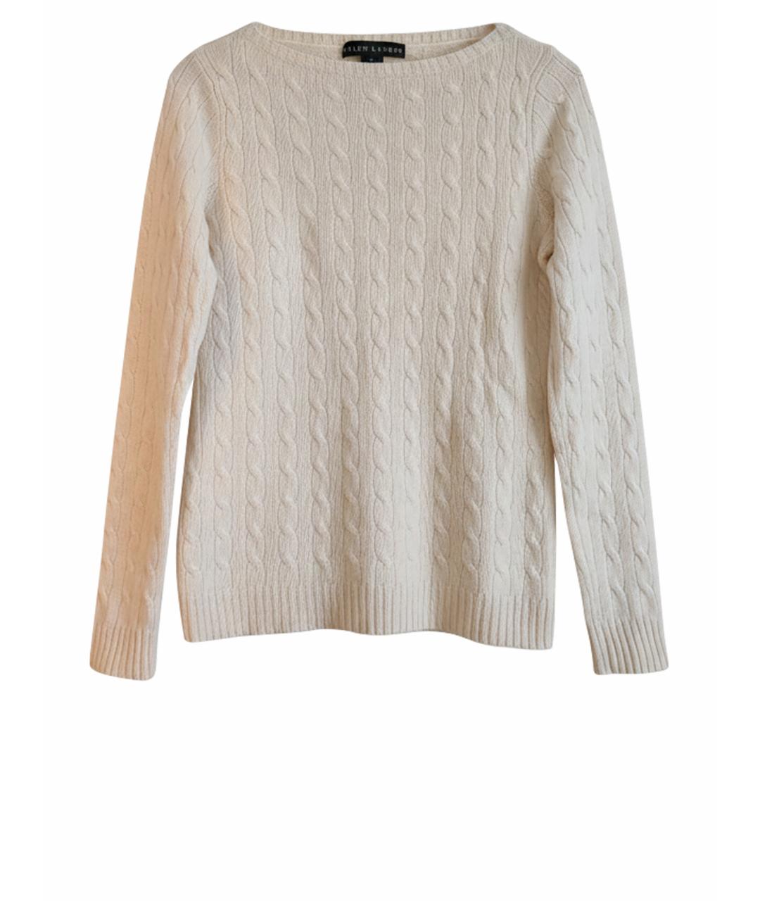 RALPH LAUREN Бежевый кашемировый джемпер / свитер, фото 1