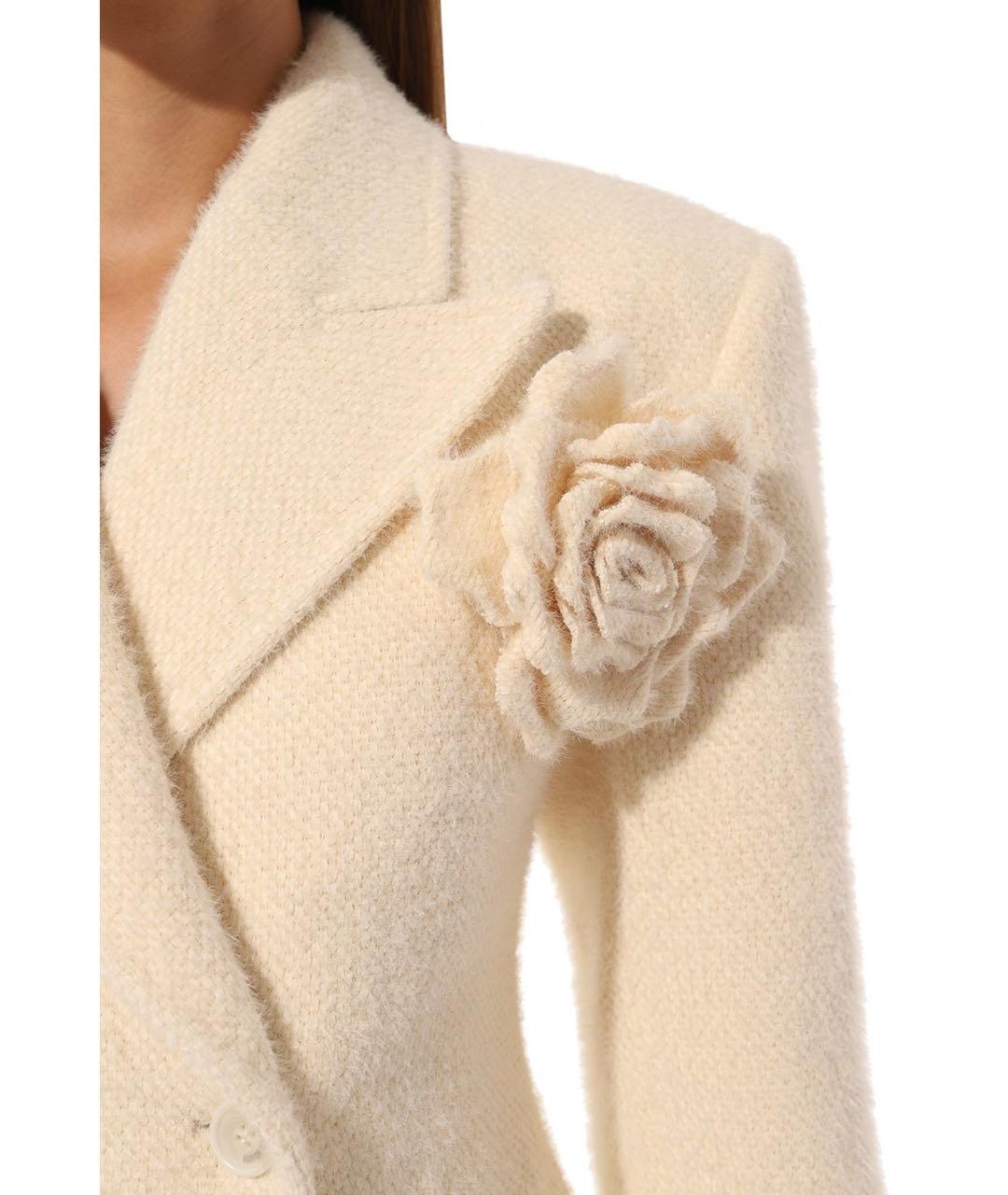 GIUSEPPE DI MORABITO Бежевое пальто, фото 4