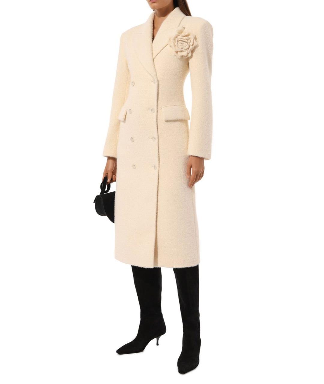 GIUSEPPE DI MORABITO Бежевое пальто, фото 2