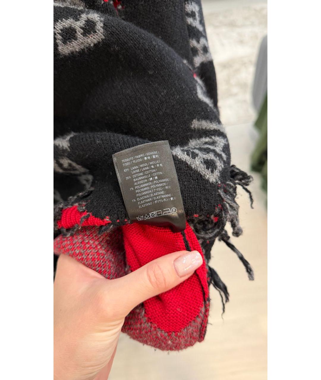 BALENCIAGA Черный шерстяной джемпер / свитер, фото 6