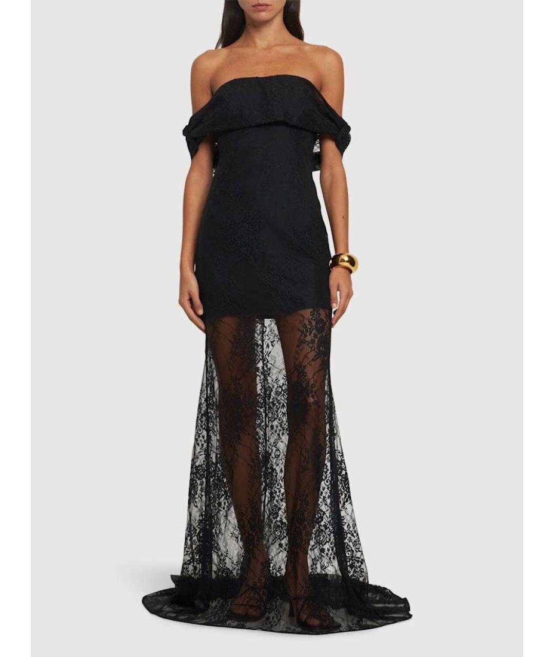 GIUSEPPE DI MORABITO Черное вечернее платье, фото 2
